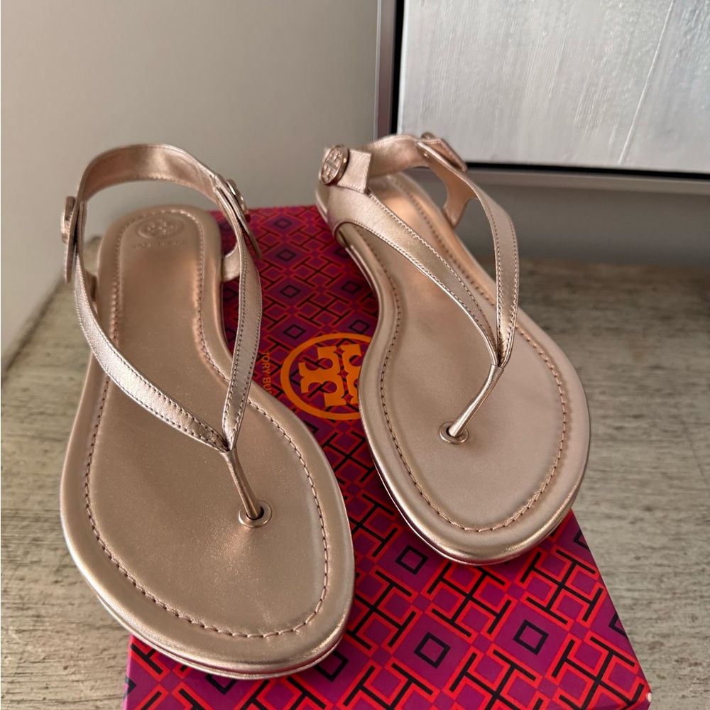 Tory Burch Gold Women's Sandals